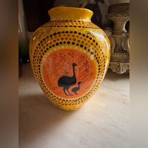 Western Australian Bundi Art Ceramic Vase